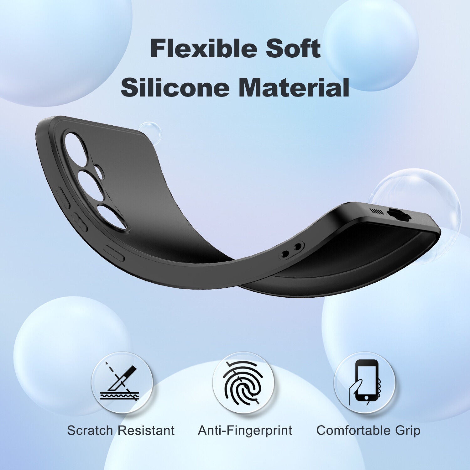 Coque souple en TPU pour Samsung Galaxy S24 FE Coque souple en TPU pour Samsung Galaxy S24 FE